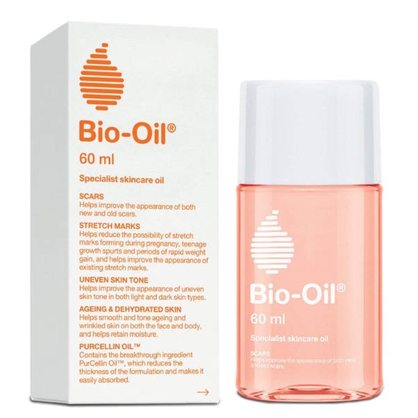  Bio-Oil Skincare Body Oil, Serum for Scars and Stretchmarks,  Face Moisturizer Dry Skin, Non-Greasy, Dermatologist Recommended,  Non-Comedogenic, For All Skin Types, with Vitamin A, E, 4.2 oz : Body Oils 